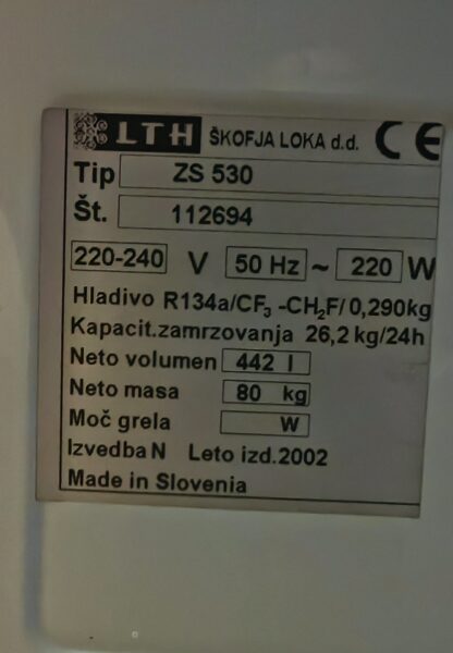 Zamrzivač LTH 450 litara