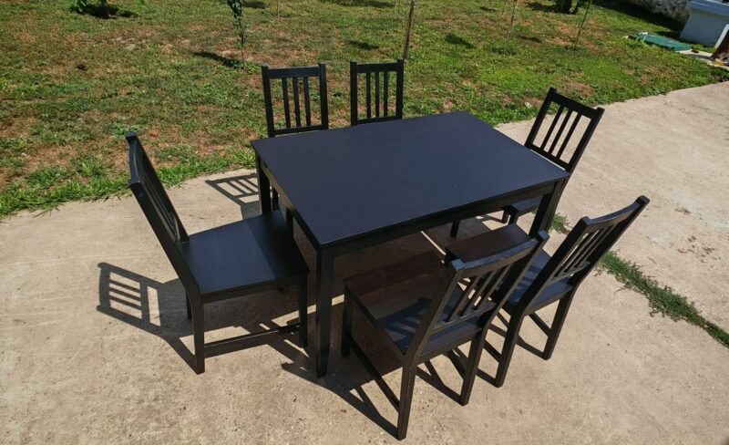 IKEA STEFAN 6 stolica + trpezarijski sto