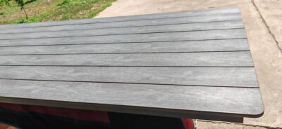 Tabla za sto Metalna konstrukcija + dekorativni PVC paneli