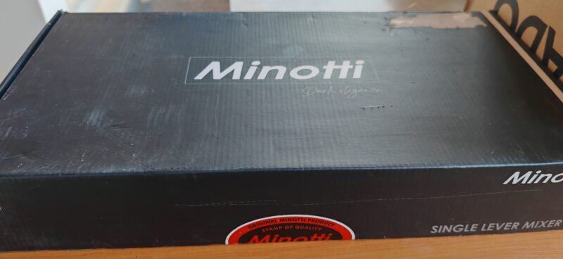 NOVA baterija za sudoperu MINOTTI TUBO DARK ELEGANCE