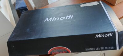NOVA baterija za sudoperu MINOTTI TUBO DARK ELEGANCE